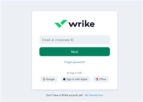 wrike login|Login Page .